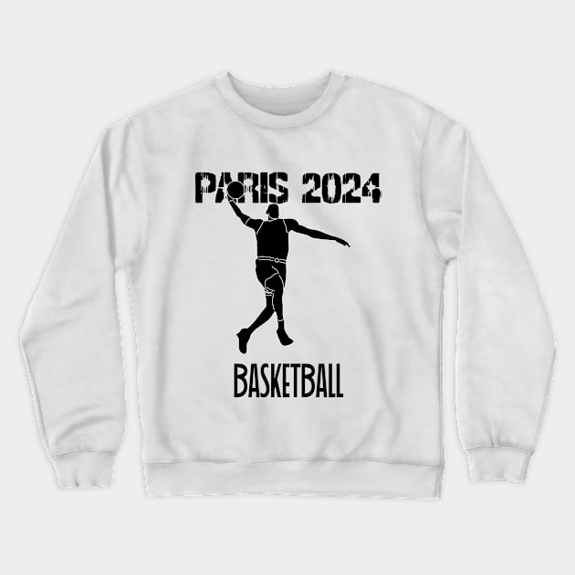 Paris 2024 Crewneck Sweatshirt by Womens Art Store